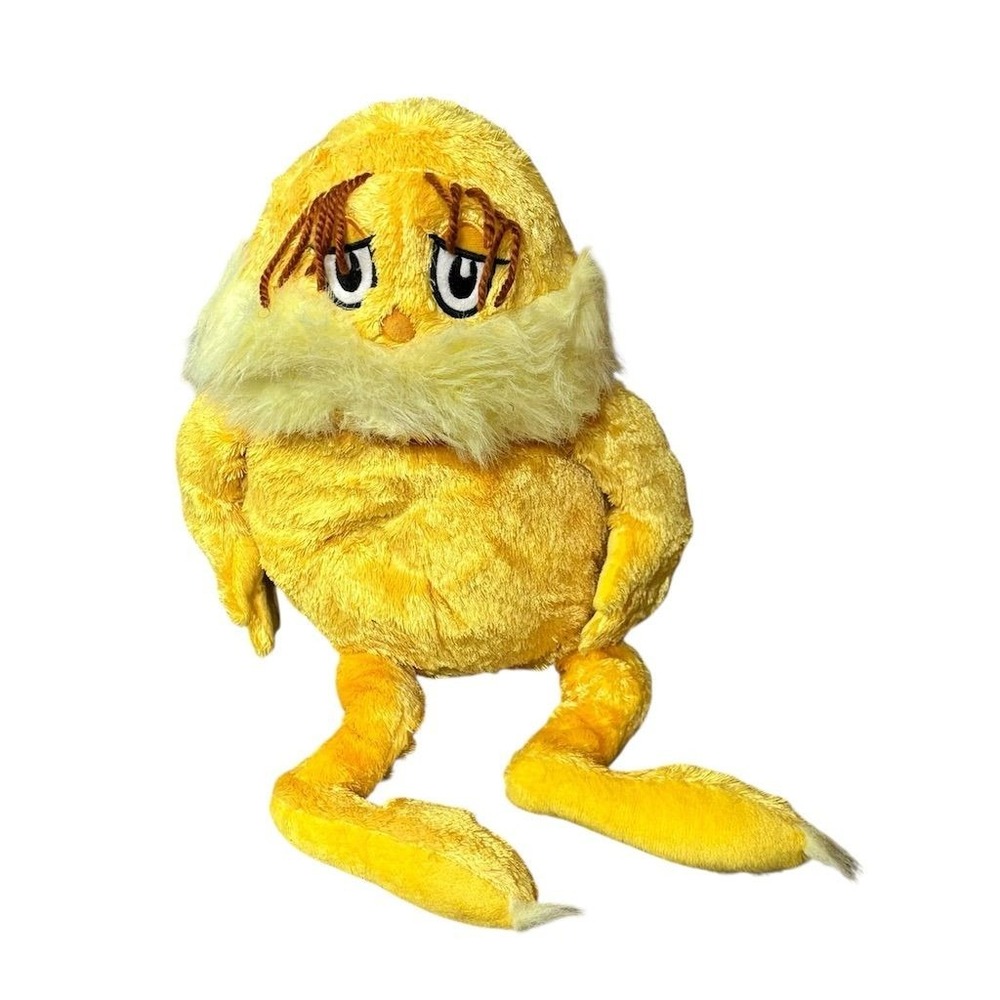 Dr. Seuss The Lorax Plush Yellow Stuffed Animal Toy Medium 14-24 in